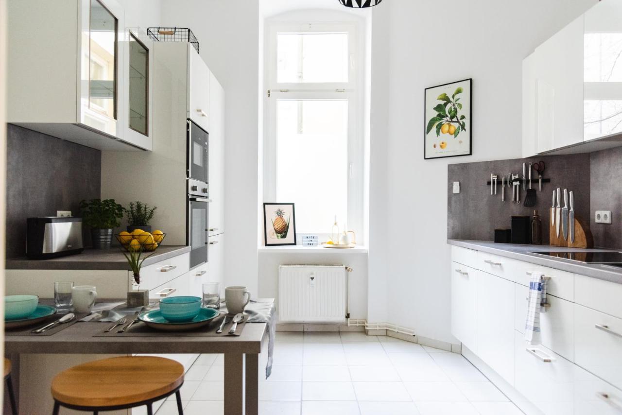 4-Zi Urban Design 120M² Brandnew 200Mbit Apartment Berlin Exterior foto