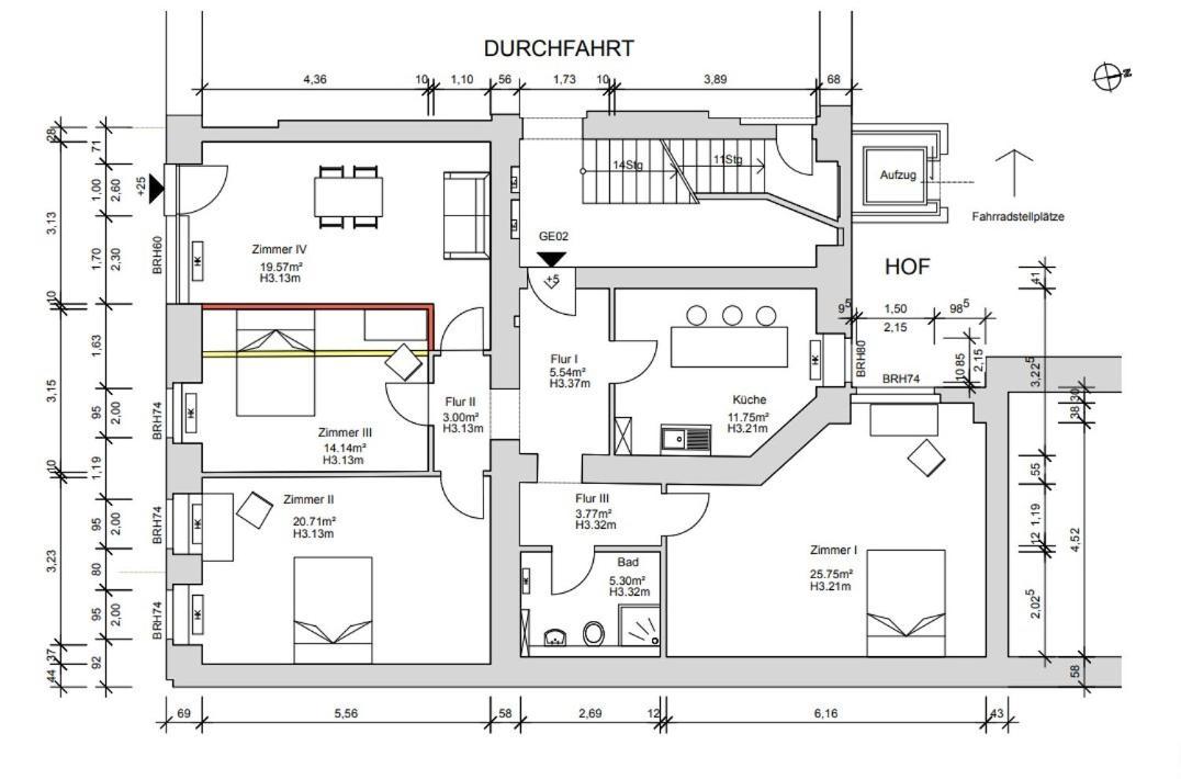 4-Zi Urban Design 120M² Brandnew 200Mbit Apartment Berlin Exterior foto